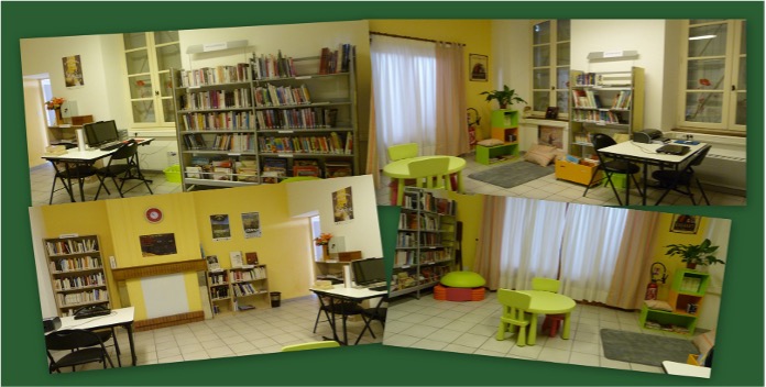 Bibliothèque - Le point de lecture